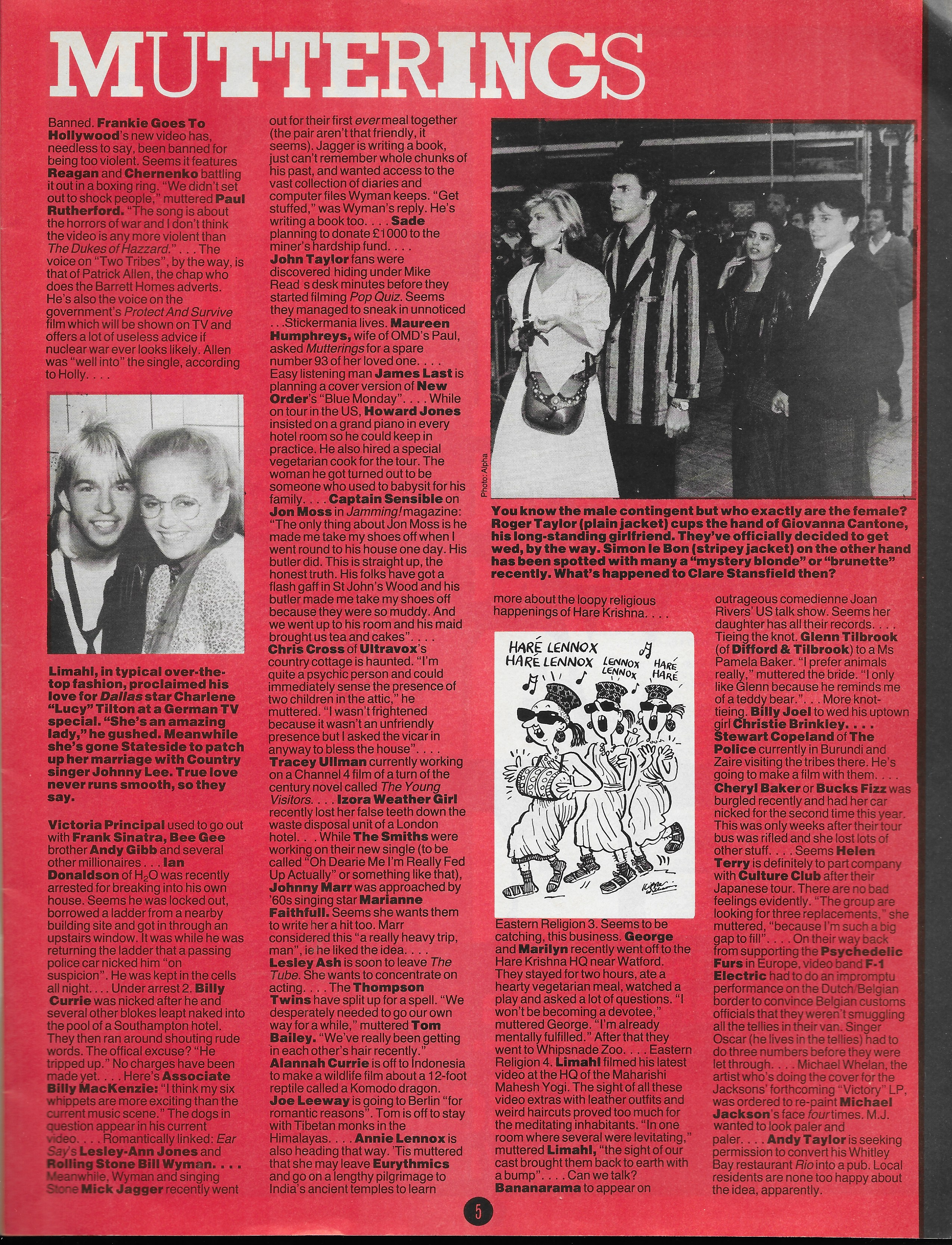 Smash hits, United Kingdom